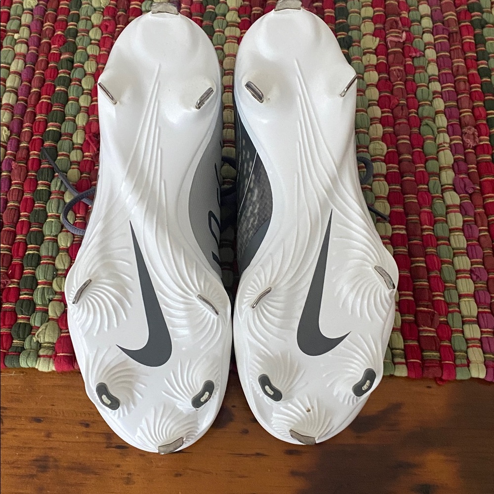 Nike React Vapor Ultrafly Elite 4 baseball cleat light smoke grey 7 DA0701-002 - Picture 11 of 13